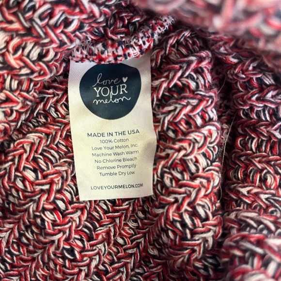 Red/white Love your Melon beanie - Picture 2 of 3